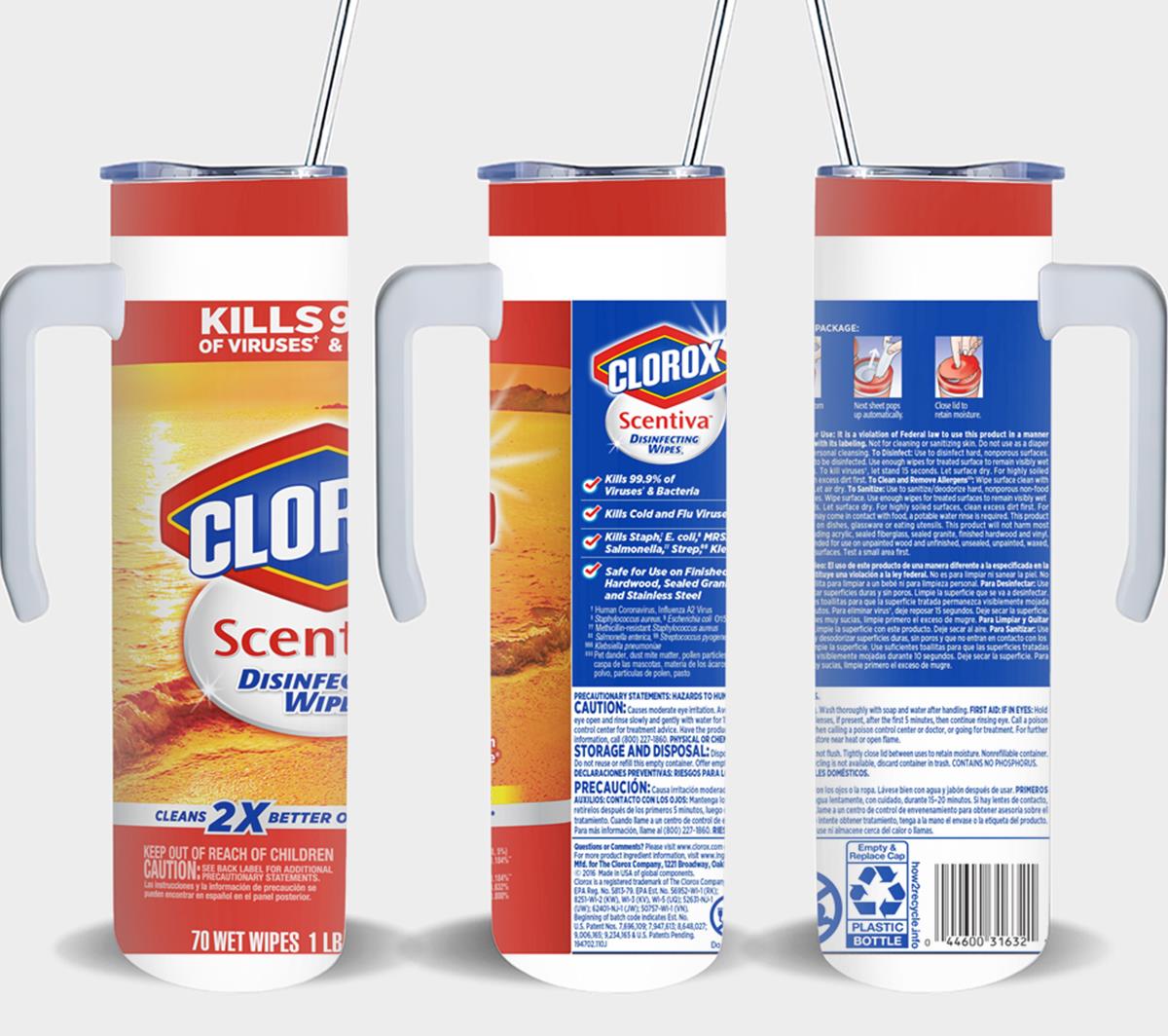 Clorox Hawaiian - tumbler