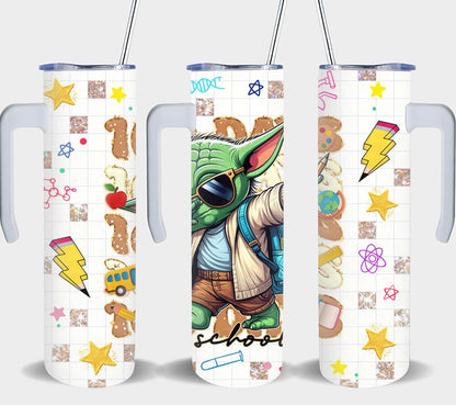 100 Days of School-8790 - tumbler