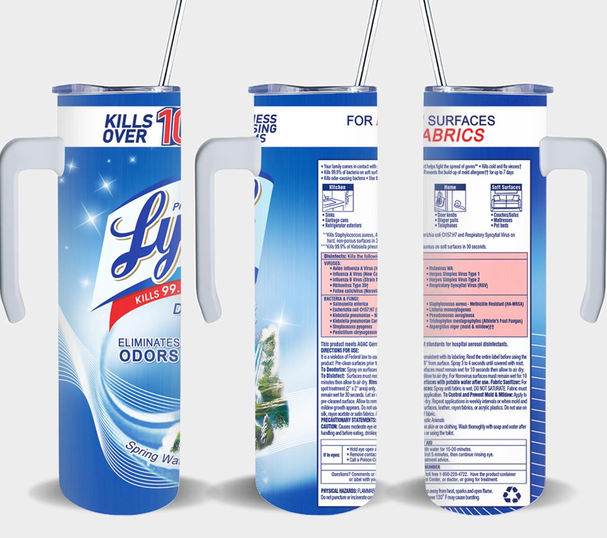 Lysol Spring Waterfall - tumbler