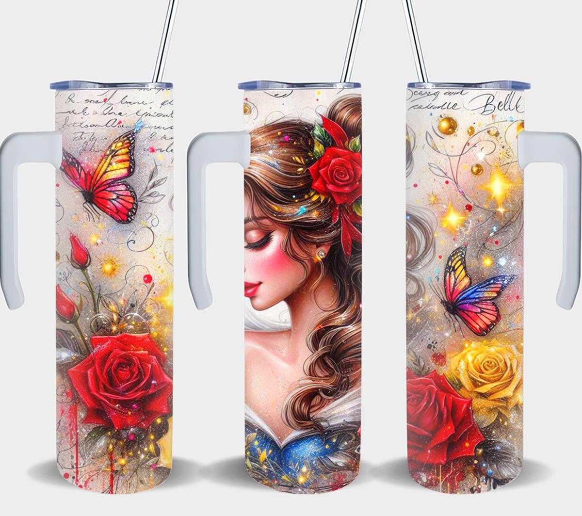 Princess Belle-9316 - tumbler