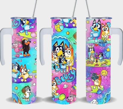 Blue Dog-8624 - tumbler