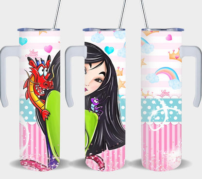 Princess Mulan-9397 - tumbler