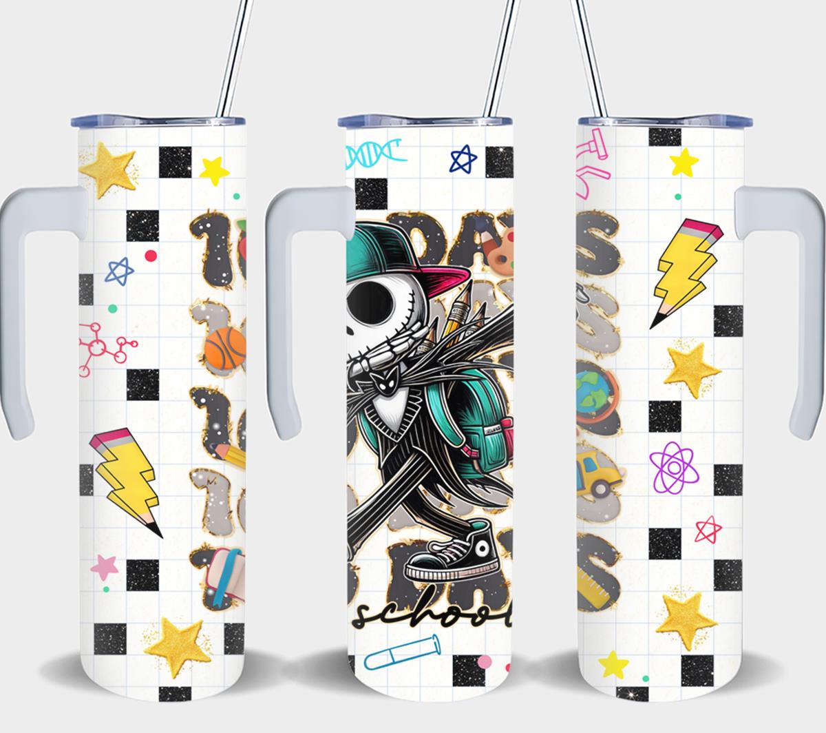 100 Days of School - tumbler