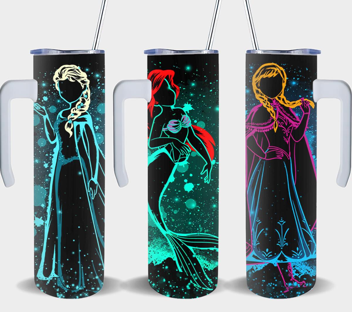 Neon Princess-9424 - tumbler