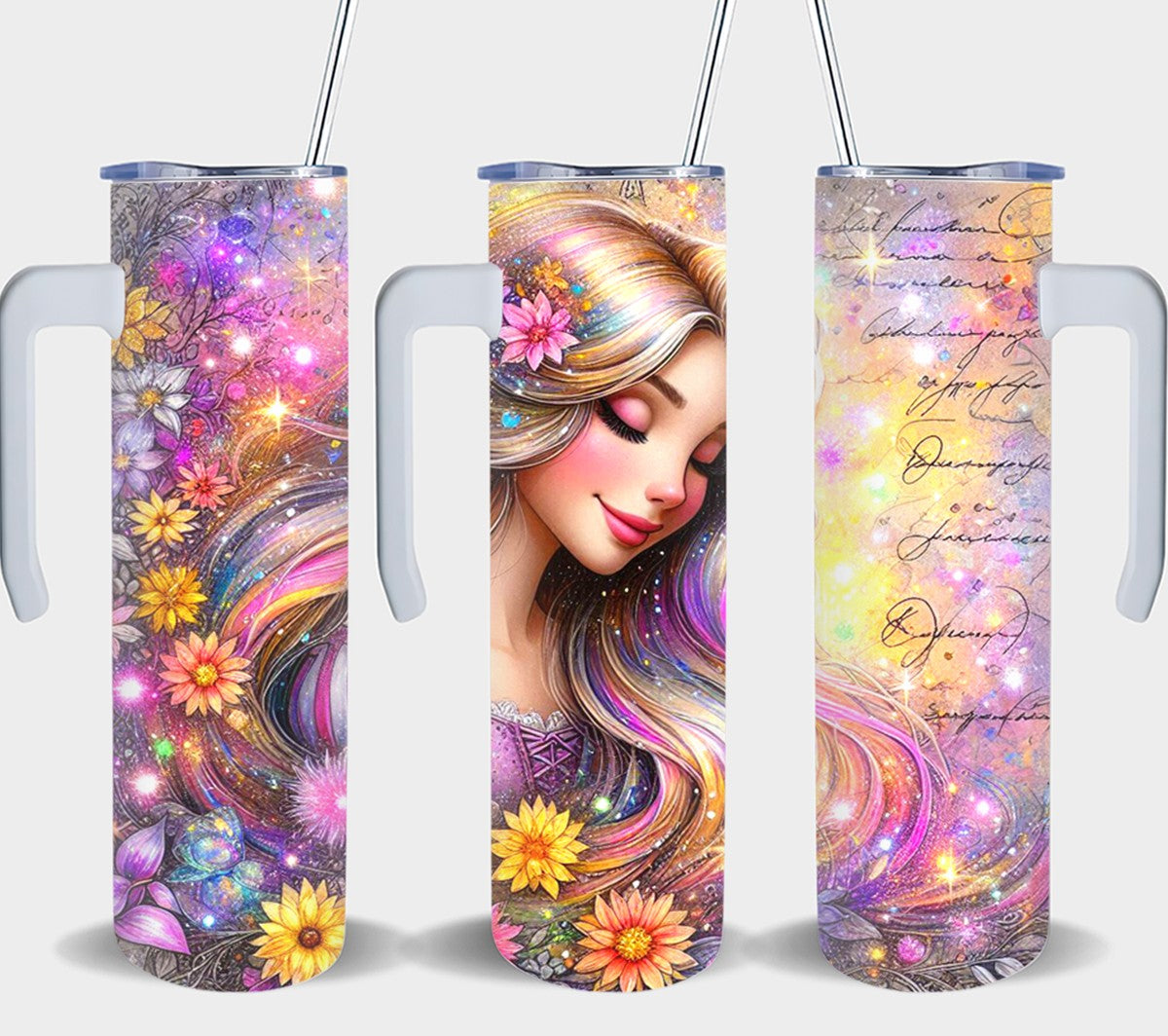 Long Hair Princess-11122 - tumbler