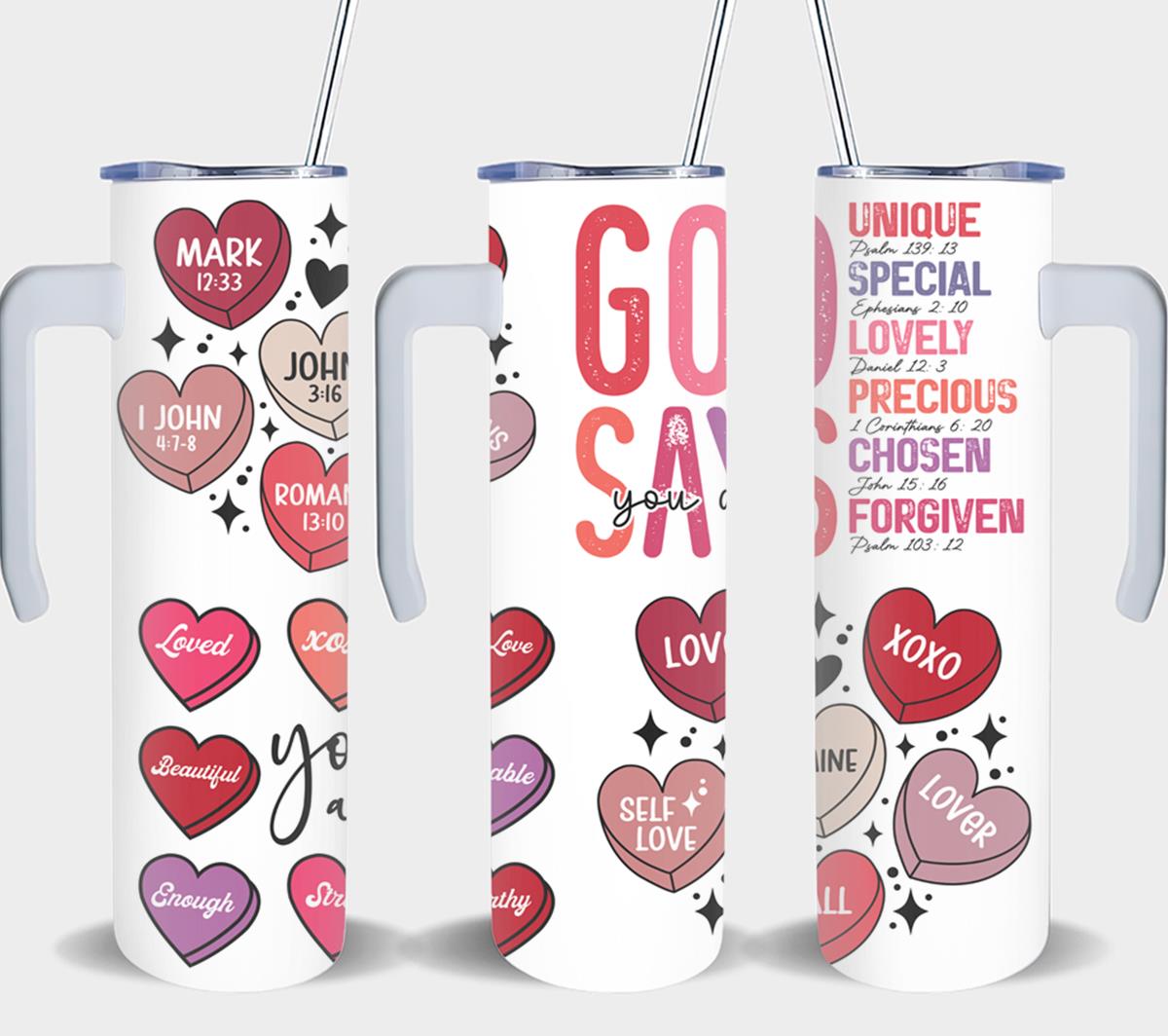 God Says You Are-8550 - tumbler