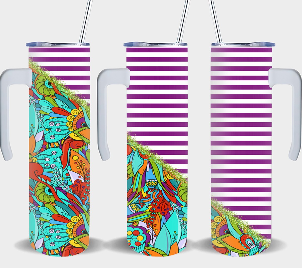 Abstract Flow Split-10553 - tumbler