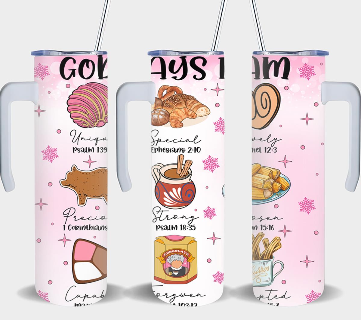 God Says I Am-8429 - tumbler