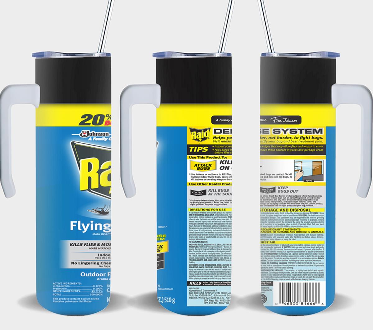 Raid Flying Insect-8190 - tumbler