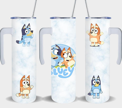 Blue Dog-8641 - tumbler