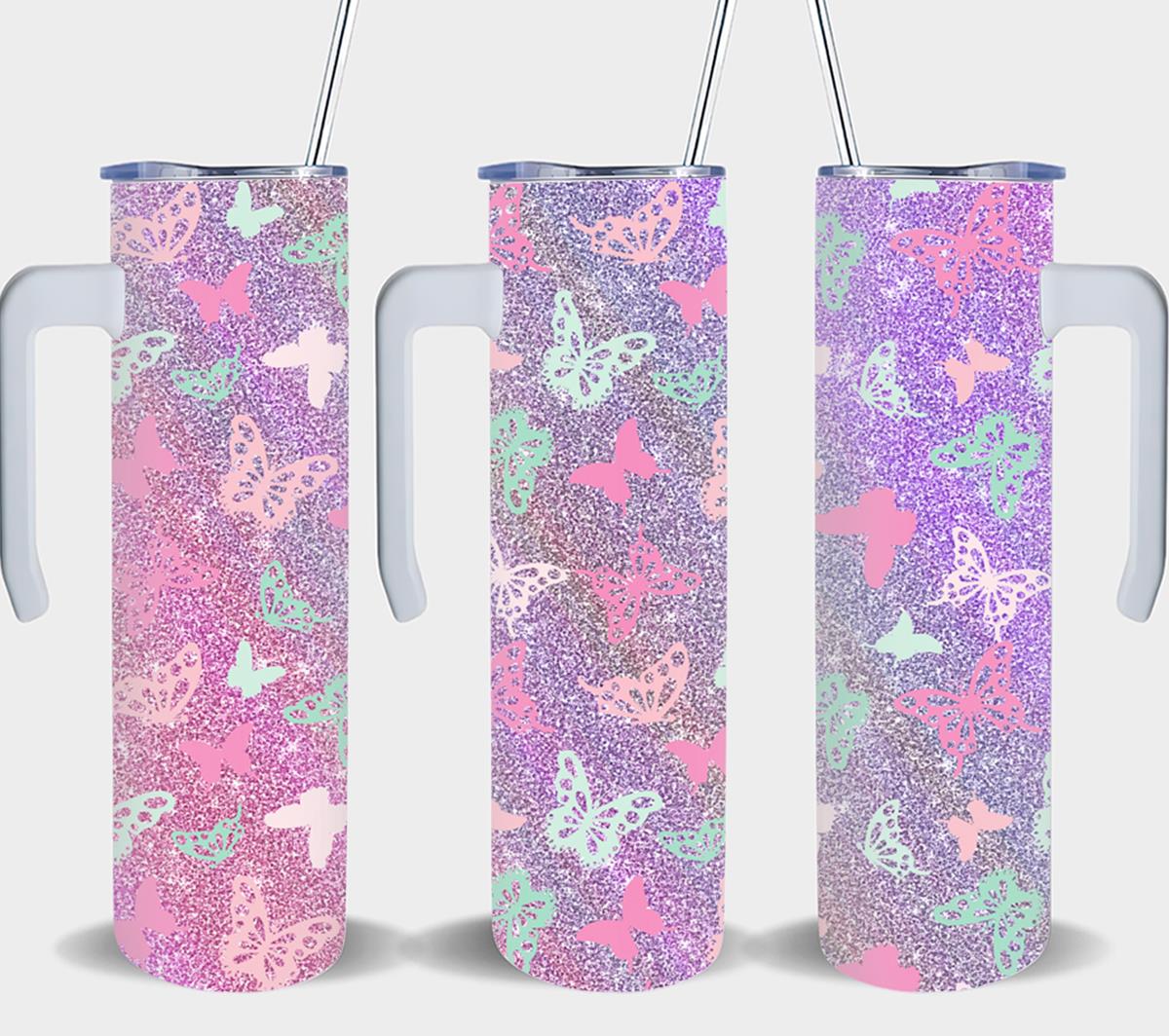 Butterflies - tumbler