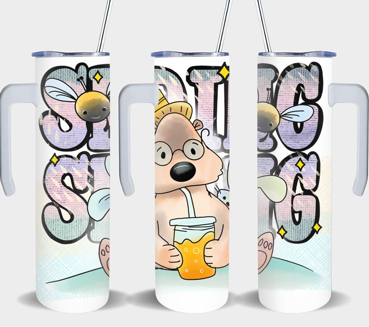 Spring Honey Bear-11032 - tumbler