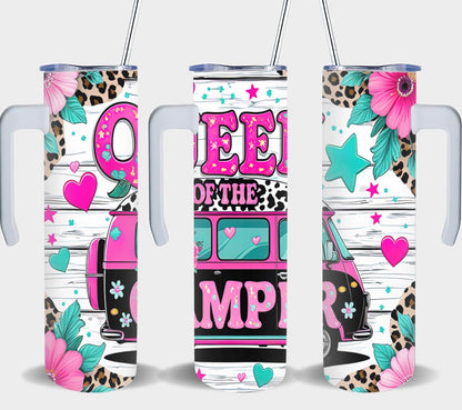 Queen of the Camper-8482 - tumbler