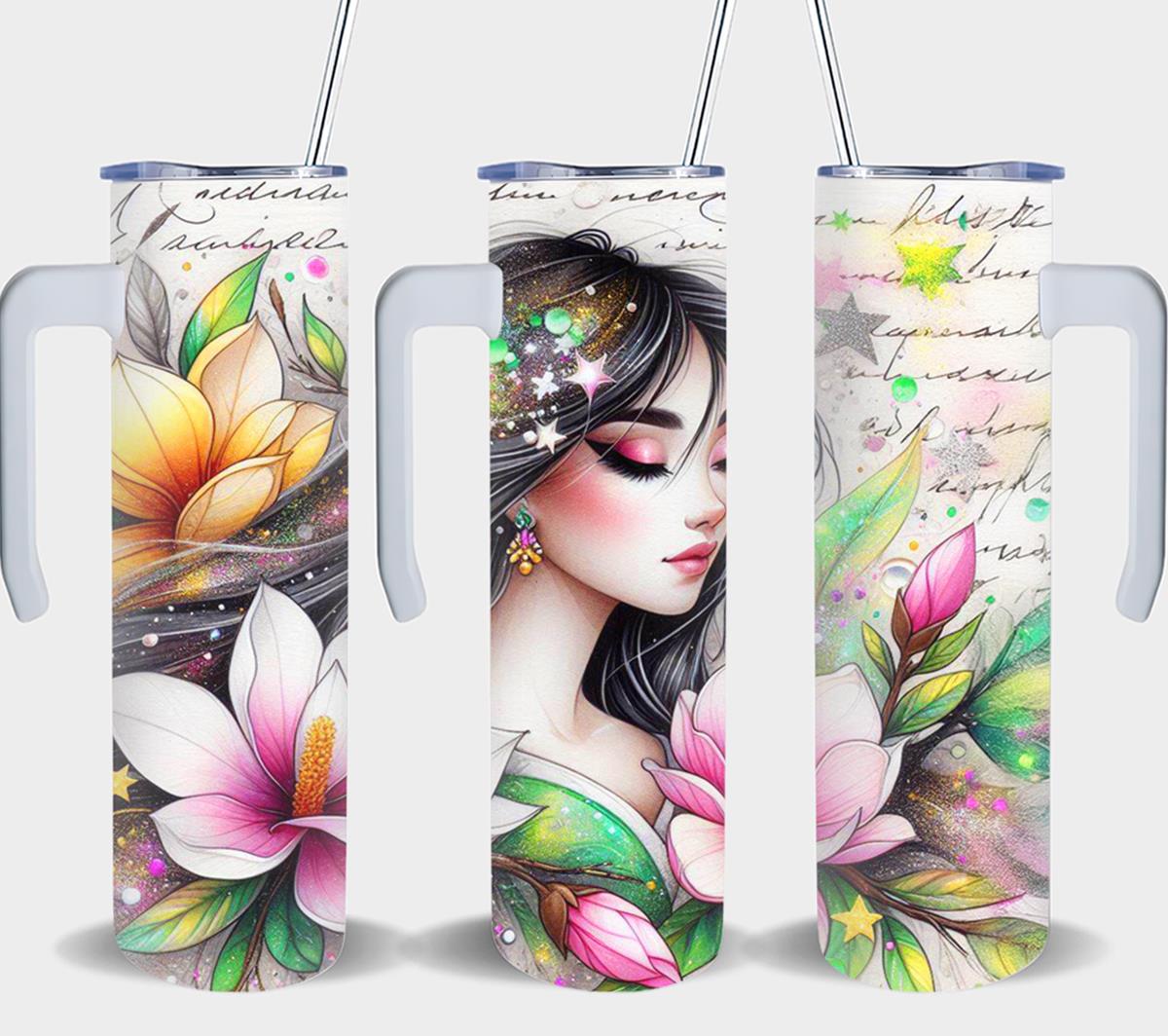 Princess Mulan-9393 - tumbler