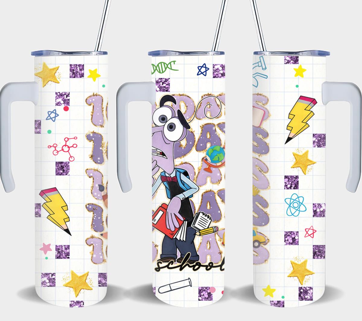 100 Days of School - tumbler