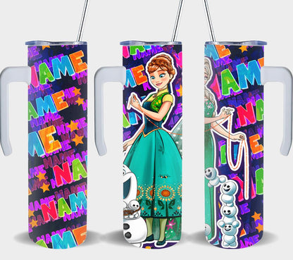 Princess Frozen-9357 - tumbler