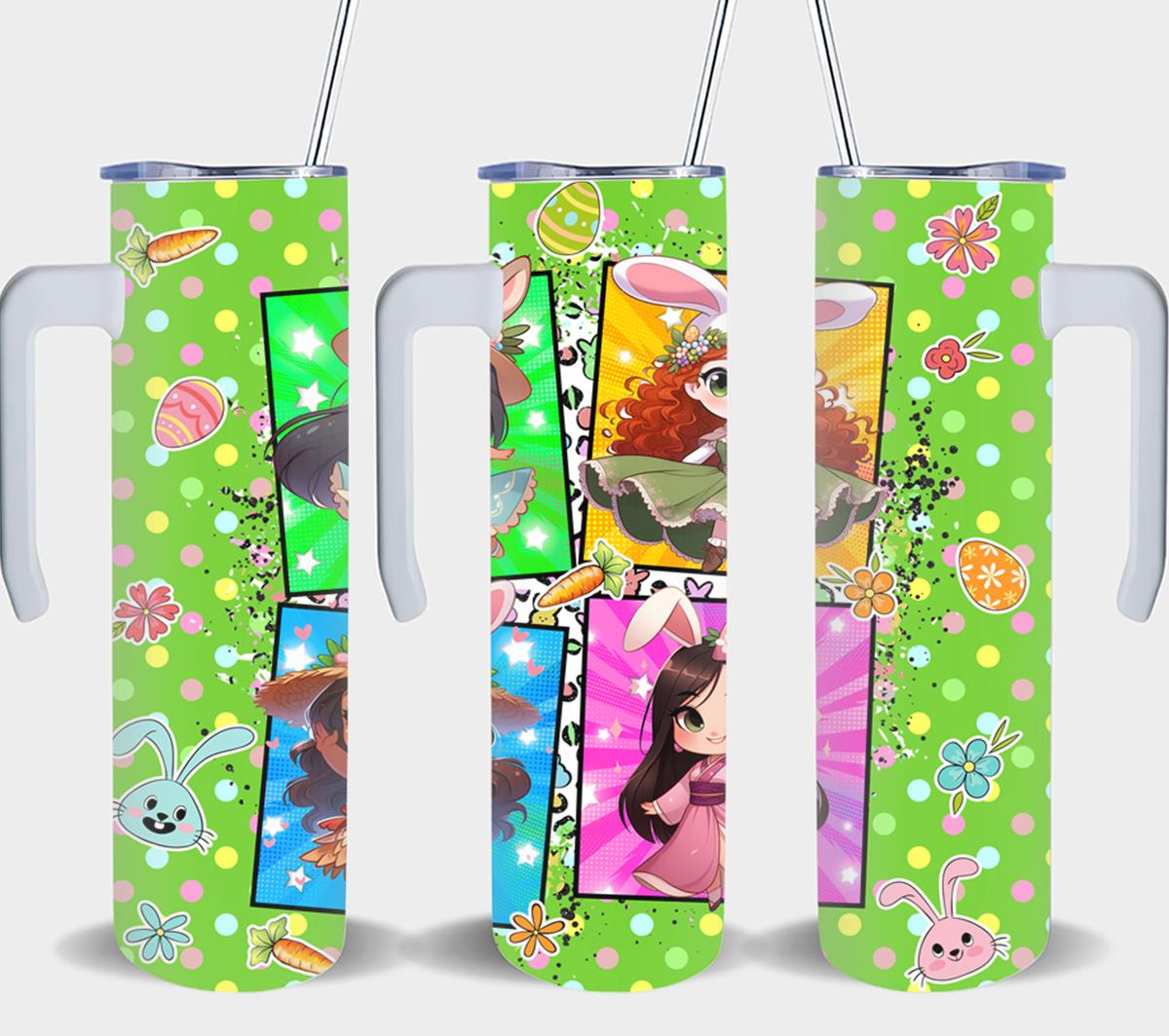 Pocahontas, Merida, Moana, Mulan-8922 - tumbler
