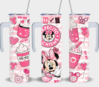 Love Cafecito y Chisme Mousy Girl-8804 - tumbler
