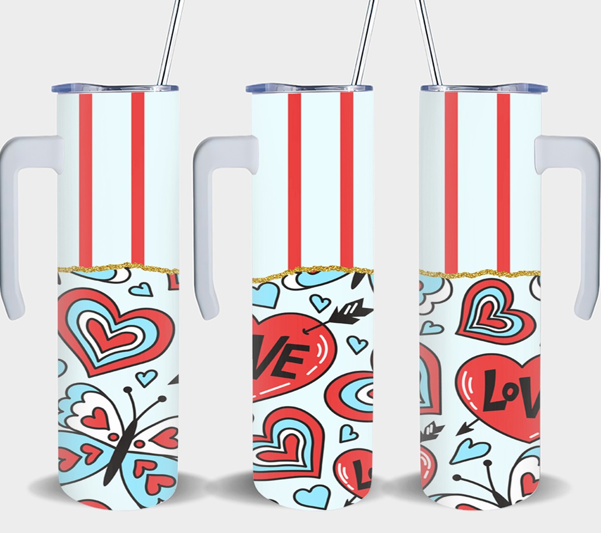 Heart Love Lines-10586 - tumbler