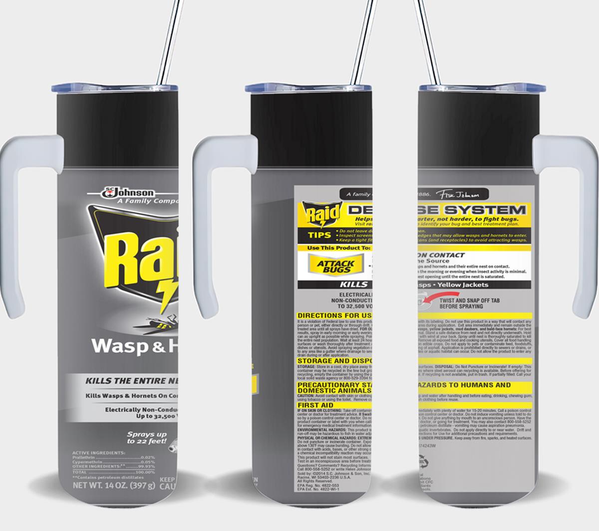 Raid Wasp and Hornet - tumbler