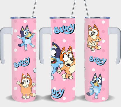 Blue Dog-8637 - tumbler