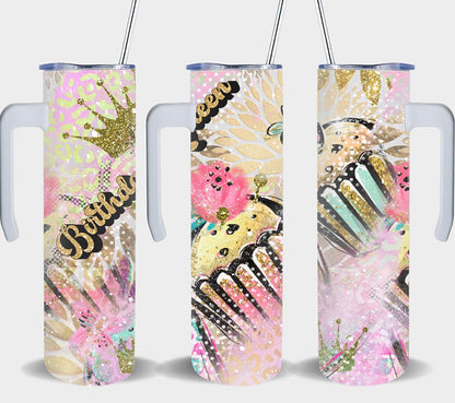 Birthday Queen - tumbler
