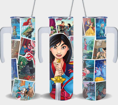 Princess Mulan-9399 - tumbler