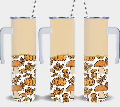 Fall Pumpkin Tan-10571 - tumbler