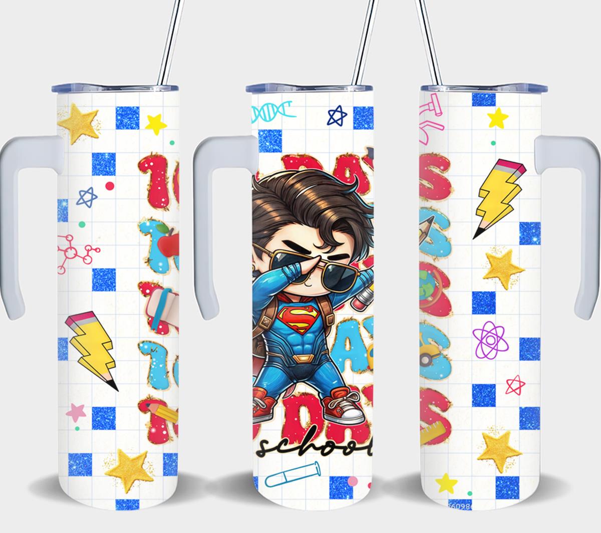100 Days of School - tumbler