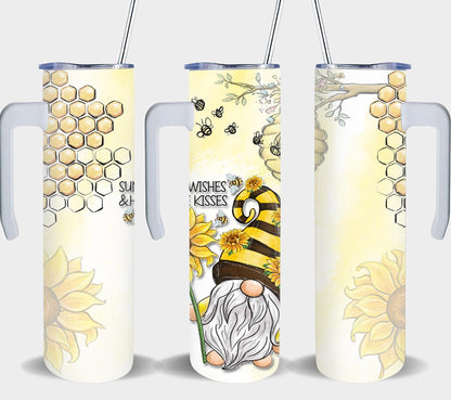 Sunflower Wishes and Honey Kisses - tumbler