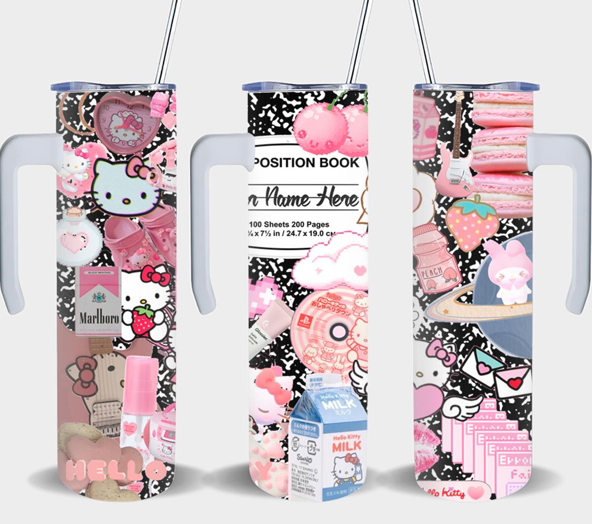 Personalized Hello Kitty Back to School-8099 - tumbler