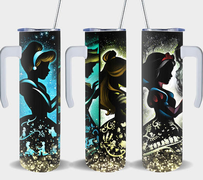 Neon Princess-9412 - tumbler