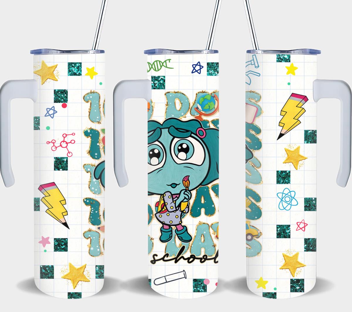 100 Days of School-8772 - tumbler