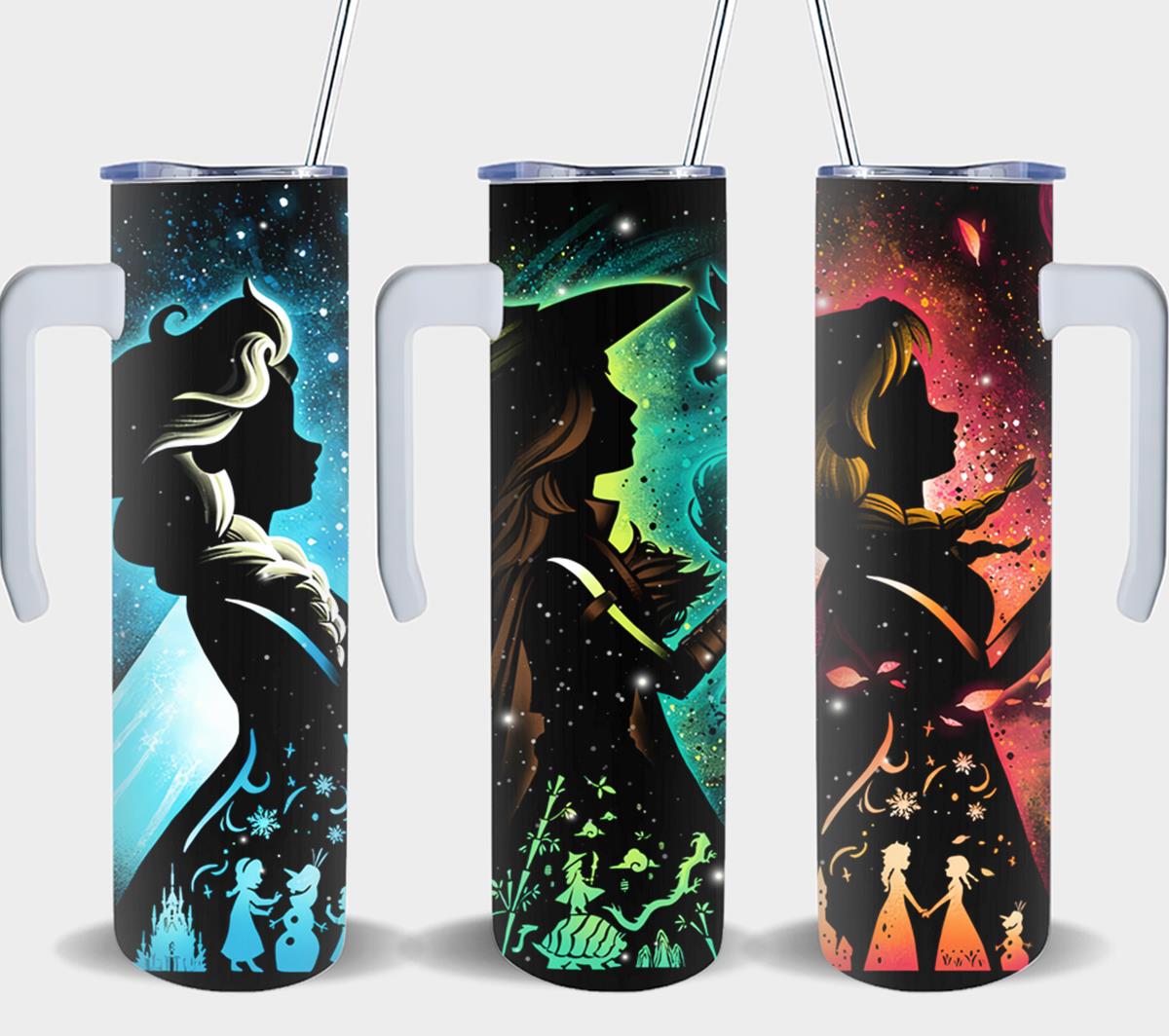 Neon Princess-9422 - tumbler