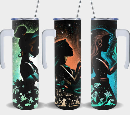 Neon Princess-9421 - tumbler