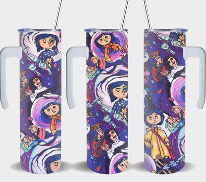 Coral Button-9086 - tumbler