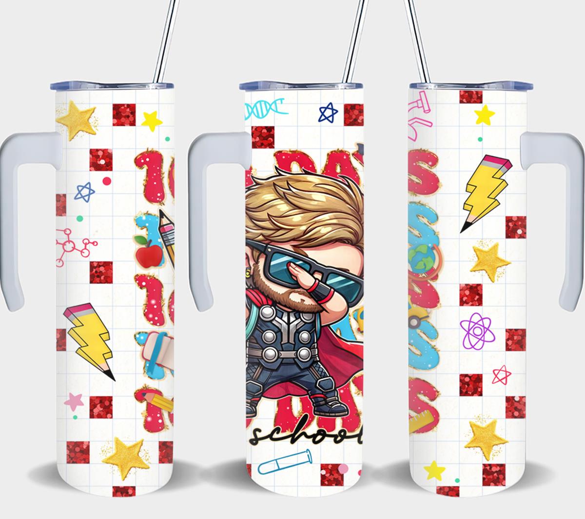 100 Days of School-8789 - tumbler