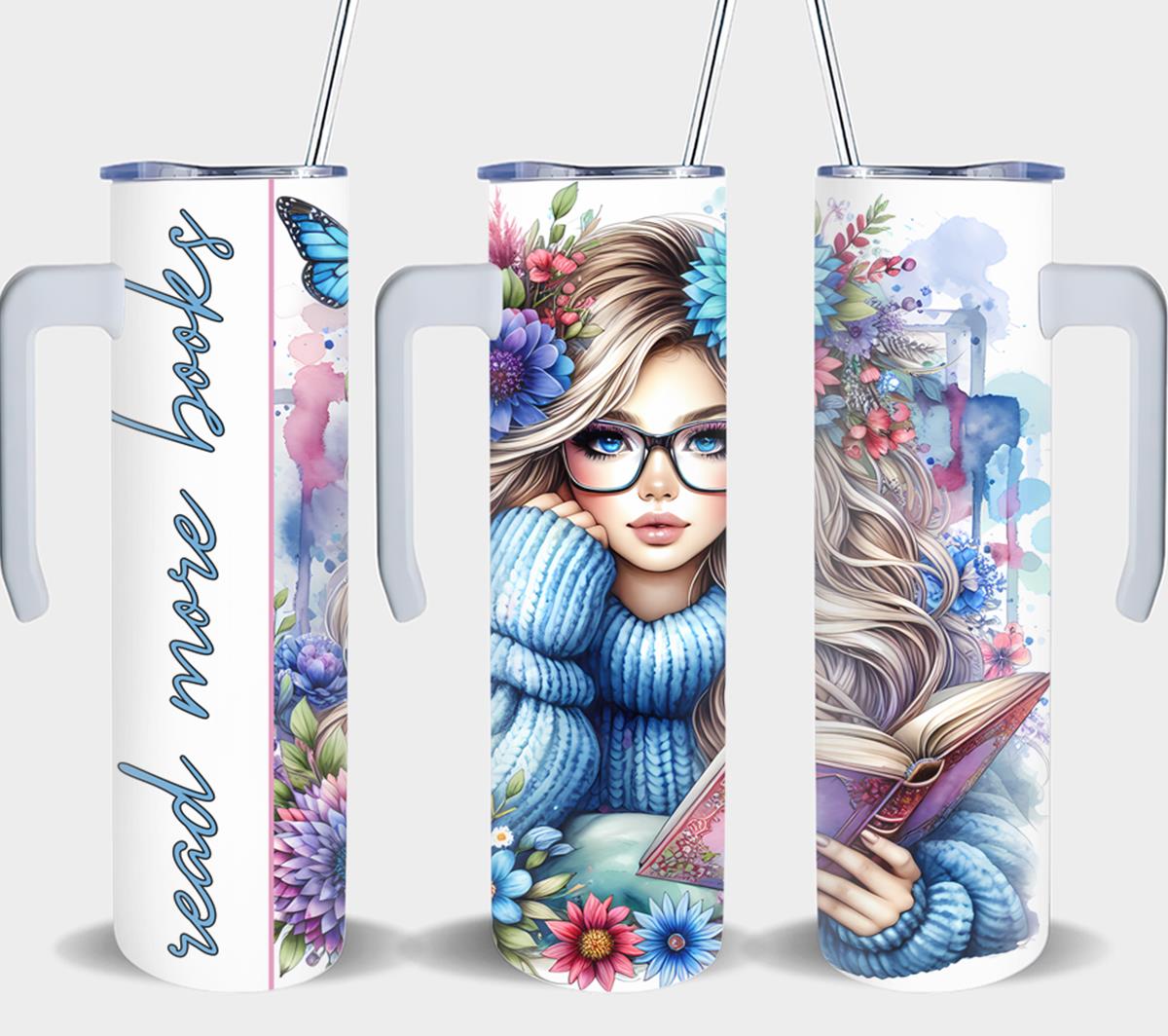 Book Lover-8146 - tumbler