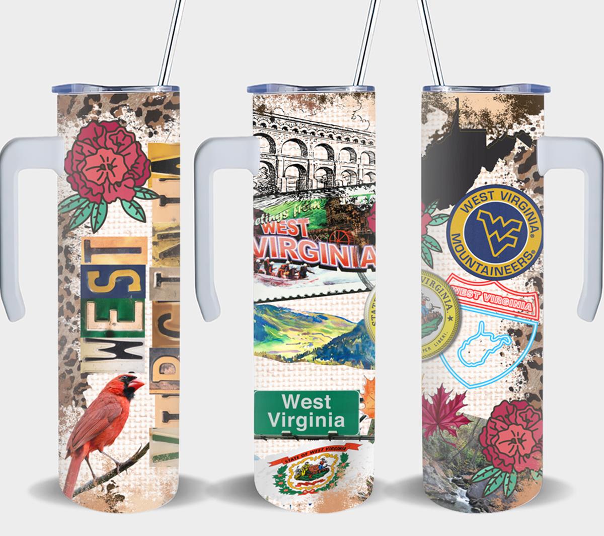 West Virginia-8418 - tumbler