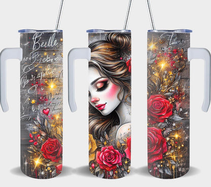 Princess Belle-9317 - tumbler