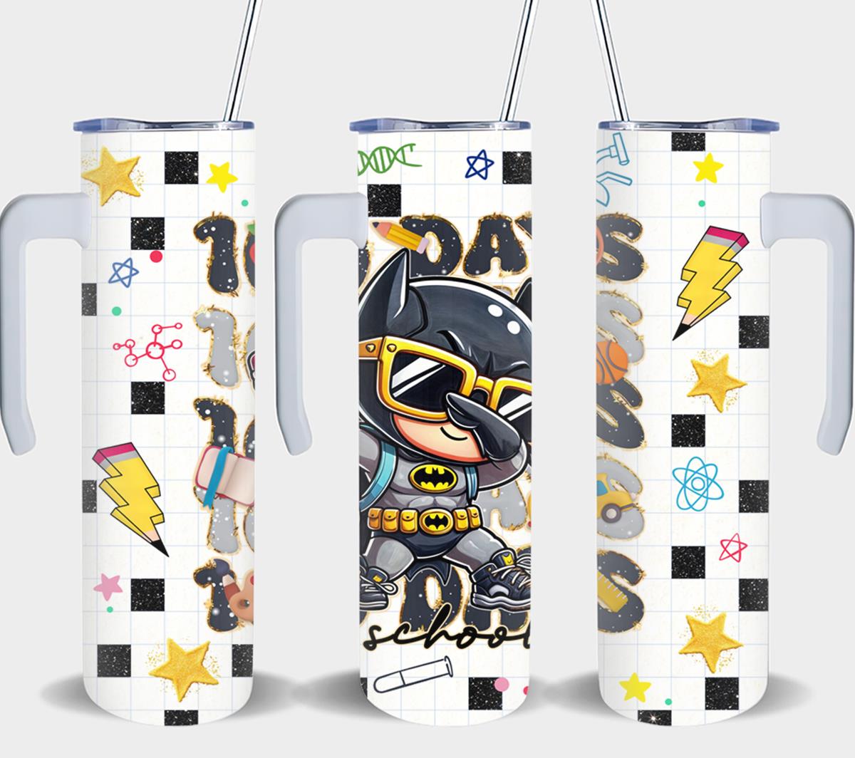 100 Days of School - tumbler