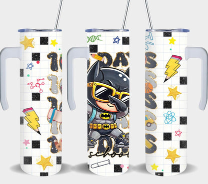 100 Days of School - tumbler