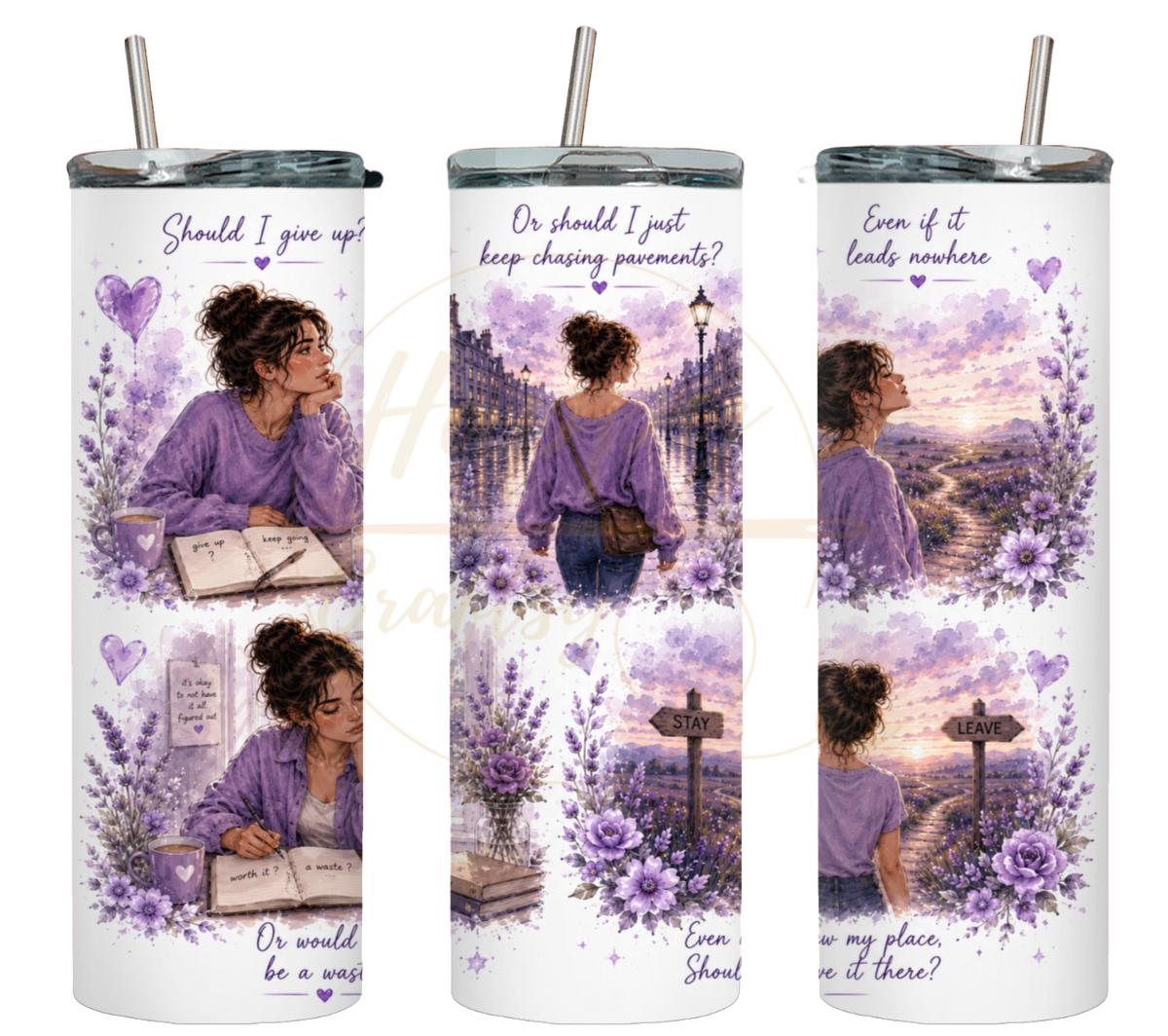 The Path I Choose-351 Tumbler - 351-20OZ-White