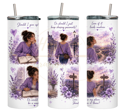 The Path I Choose-351 Tumbler - 351-20OZ-White