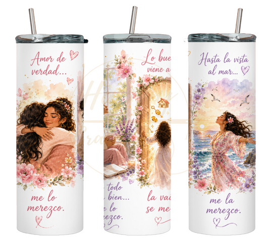 Me lo Merezco-354 Tumbler - 354-20OZ-White