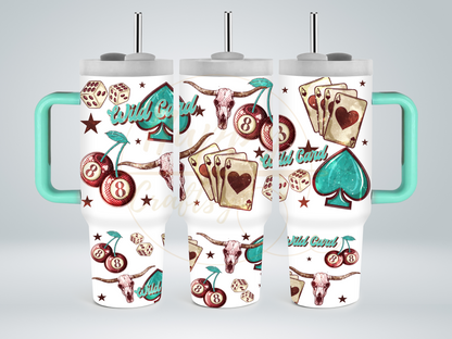 Wild Card-345 Tumbler - 345-40OZ-Green