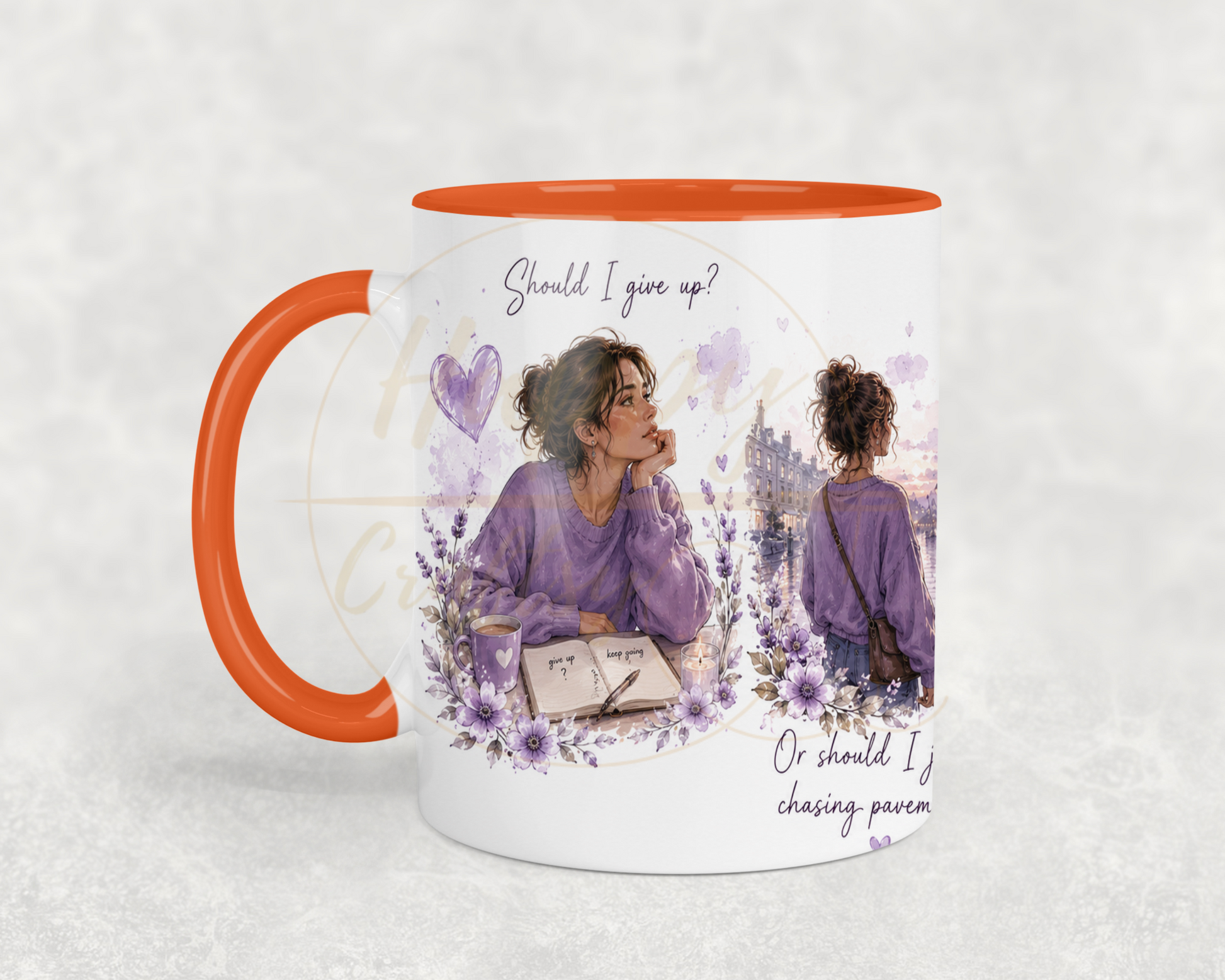 The Path I Choose-351 Mugs - 351-11OZ-Orange