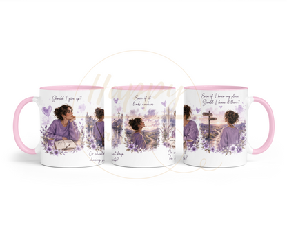 The Path I Choose-351 Mugs - 351-11OZ-Pink