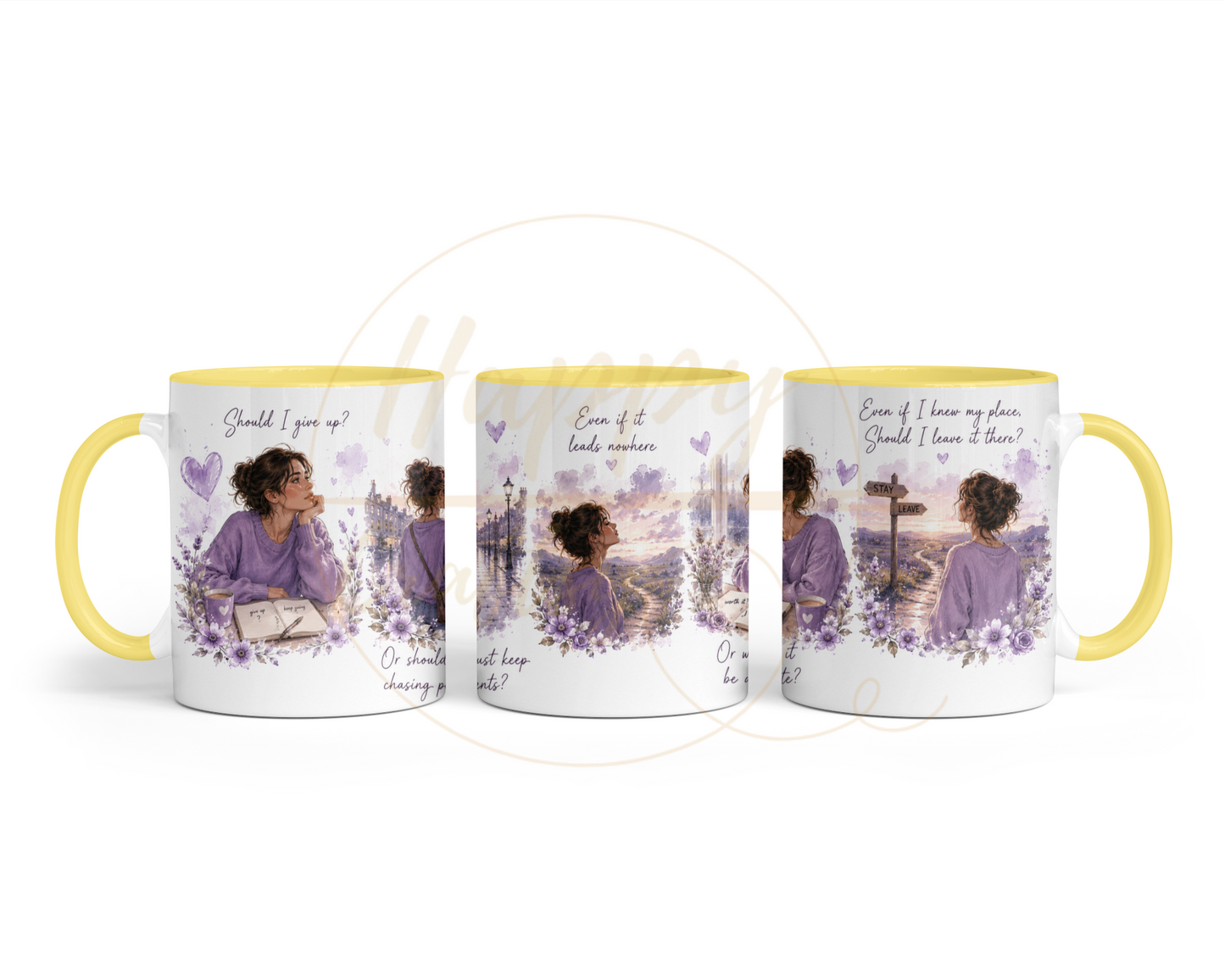 The Path I Choose-351 Mugs - 351-11OZ-Yellow