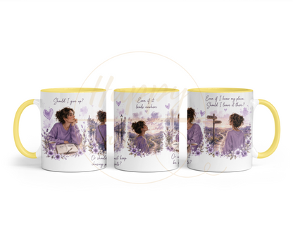 The Path I Choose-351 Mugs - 351-11OZ-Yellow
